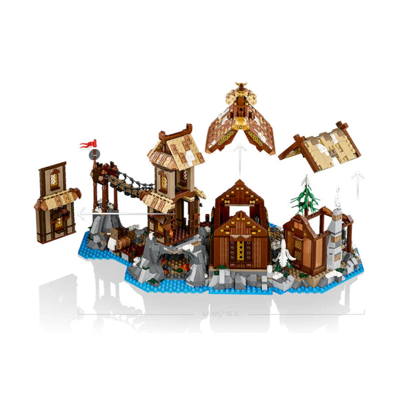 LEGO® Ideas 21343 Wikingerdorf Funktionen
