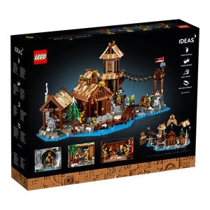 LEGO® Ideas 21343 Wikingerdorf Verpackung Rückseite
