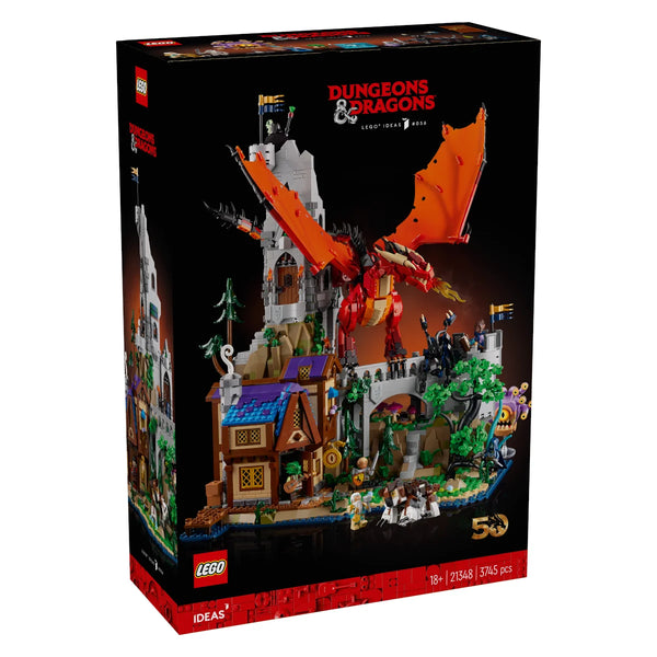 LEGO® Ideas 21348 Dungeons & Dragons: Die Sage vom Roten Drachen Set