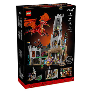 LEGO® Ideas 21348 Dungeons & Dragons: Die Sage vom Roten Drachen Set Rückseite