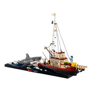 LEGO® Ideas 21350 Der weiße Hai aufgebaut