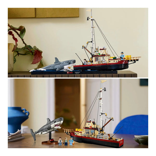 LEGO® Ideas 21350 Der weiße Hai als Dekoration