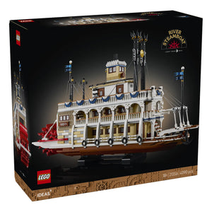 LEGO® Ideas 21356 Flussraddampfer Verpackung Vorderseite
