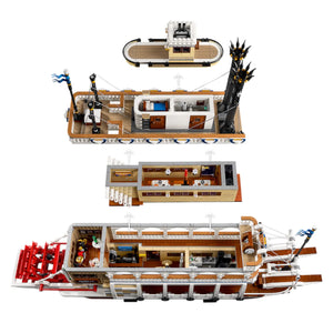 LEGO® Ideas 21356 Flussraddampfer Innenraum