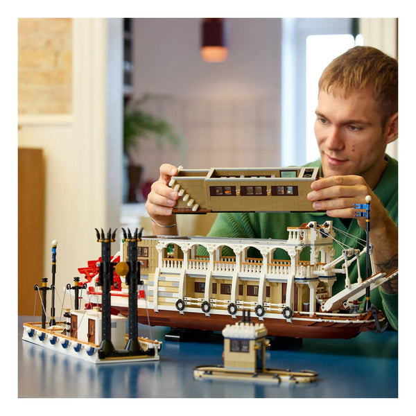 LEGO® Ideas 21356 Flussraddampfer für Erwachsene