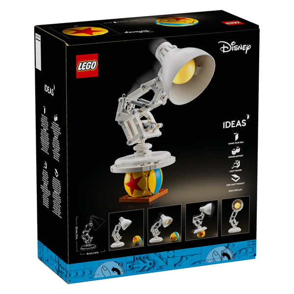 LEGO® Ideas 21357 Disney Pixar Luxo Jr. Set Rückseite