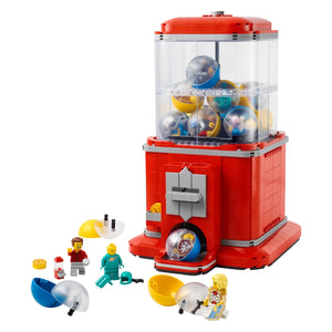  LEGO® Ideas 21358 Spielzeugautomat mit Minifiguren aufgebaut
