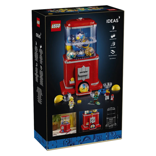  LEGO® Ideas 21358 Spielzeugautomat mit Minifiguren Set Rückseite