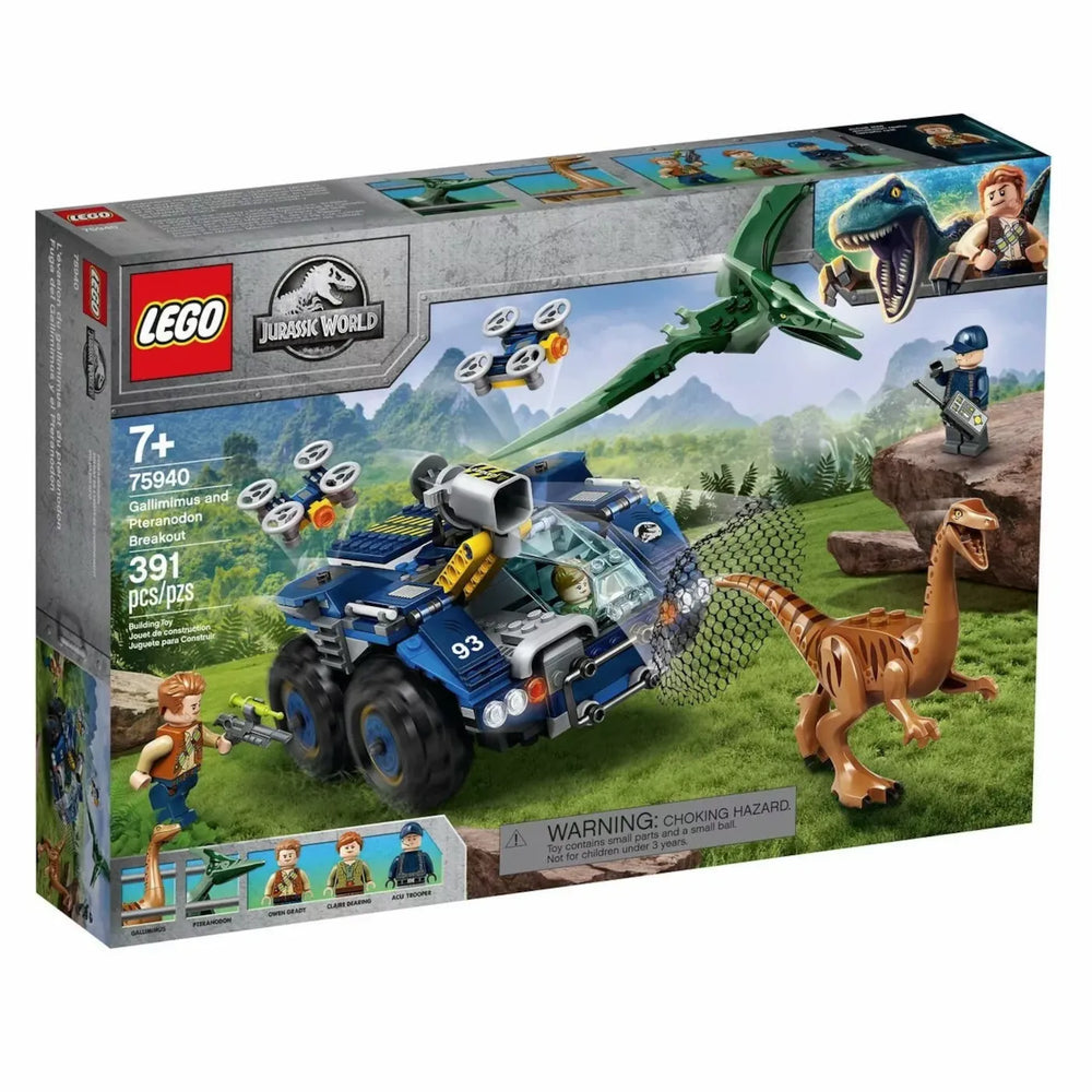 LEGO® Jurassic World™ 75940 Ausbruch von Gallimimus und Pteranodon