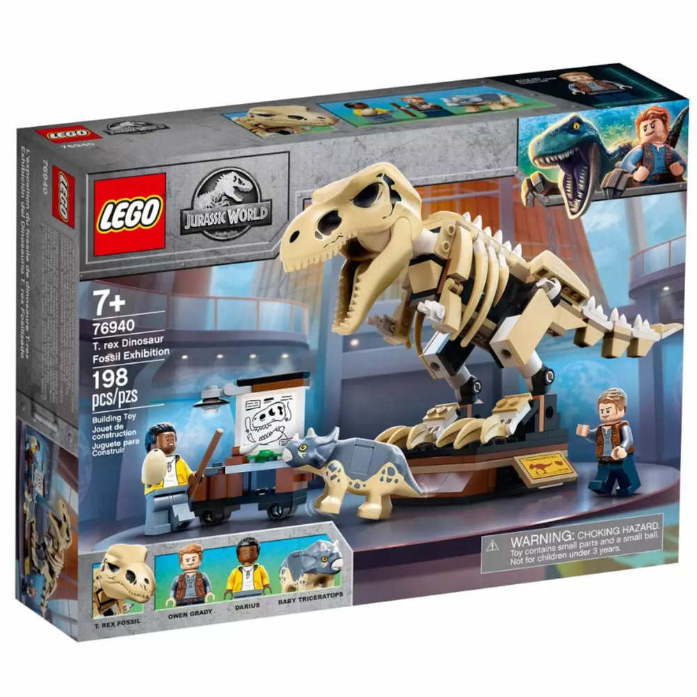 LEGO® Jurassic World: 76940 T.Rex-Skelett in der Fossilienausstellung