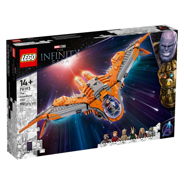 LEGO® Marvel 76193 Das Schiff der Wächter OVP Vorderseite