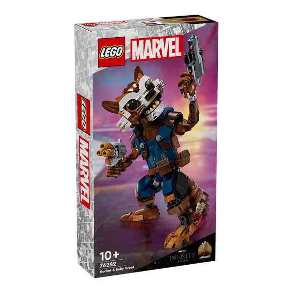 LEGO® Marvel 76282 Rocket & Baby Groot Verpackung Vorderseite