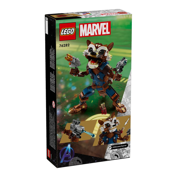 LEGO® Marvel 76282 Rocket & Baby Groot Verpackung Rückseite