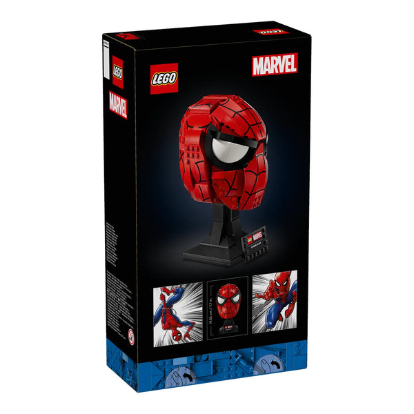 LEGO® Marvel 76285 Spider-Mans Maske Verpackung Rückseite