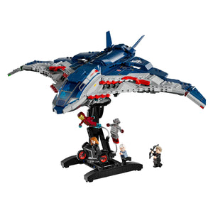 LEGO® ǀ Marvel 76325 Avengers: Age of Ultron Quinjet aufgebaut
