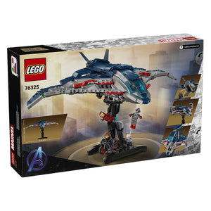 LEGO® ǀ Marvel 76325 Avengers: Age of Ultron Quinjet OVP Rückseite