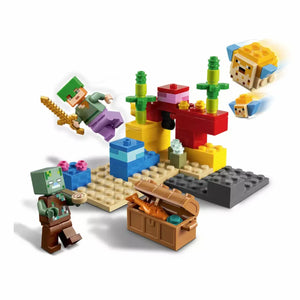 LEGO® Minecraft™ 21164 Das Korallenriff
