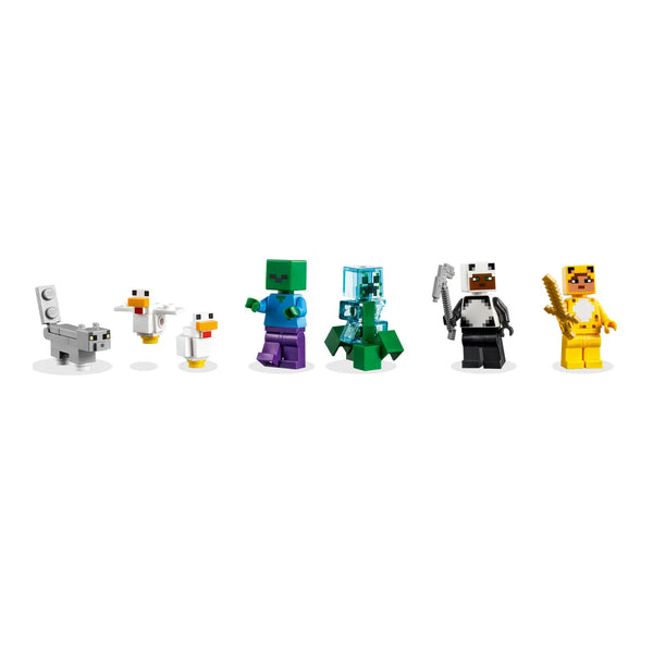 LEGO® Minecraft™ 21174 Das moderne Baumhaus Minifiguren