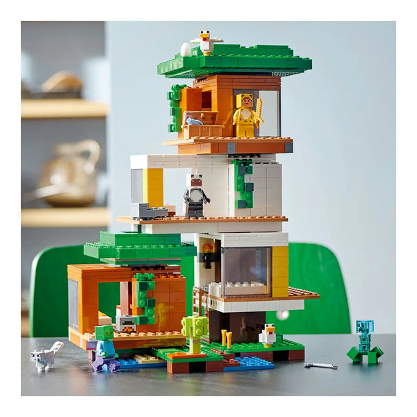 LEGO® Minecraft™ 21174 Das moderne Baumhaus auf Tisch