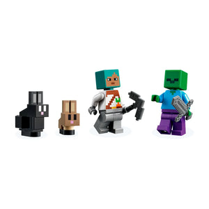 LEGO® Minecraft® 21181 Die Kaninchenranch Minifiguren