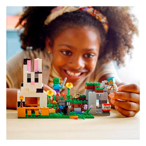 LEGO® Minecraft® 21181 Die Kaninchenranch für Kinder
