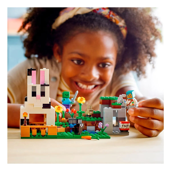 LEGO® Minecraft® 21181 Die Kaninchenranch für Kinder