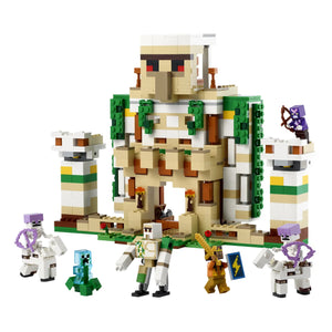 LEGO® Minecraft® 21250 Die Eisengolem-Festung aufgebaut