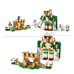 LEGO® Minecraft® 21250 Die Eisengolem-Festung Spielfunktionen