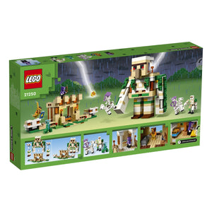 LEGO® Minecraft® 21250 Die Eisengolem-Festung Verpackung Rückseite