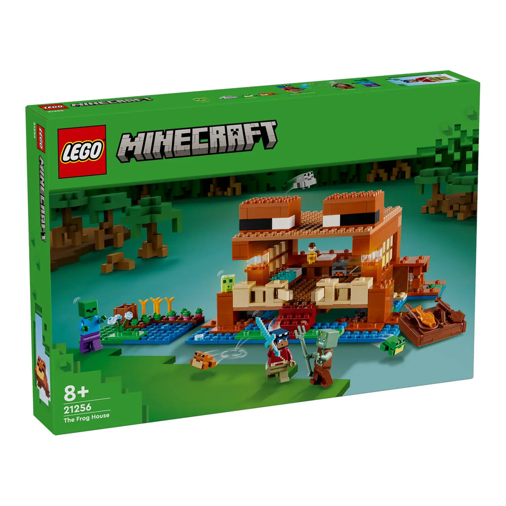 LEGO® Minecraft® 21256 Das Froschhaus Verpackung Vorderseite