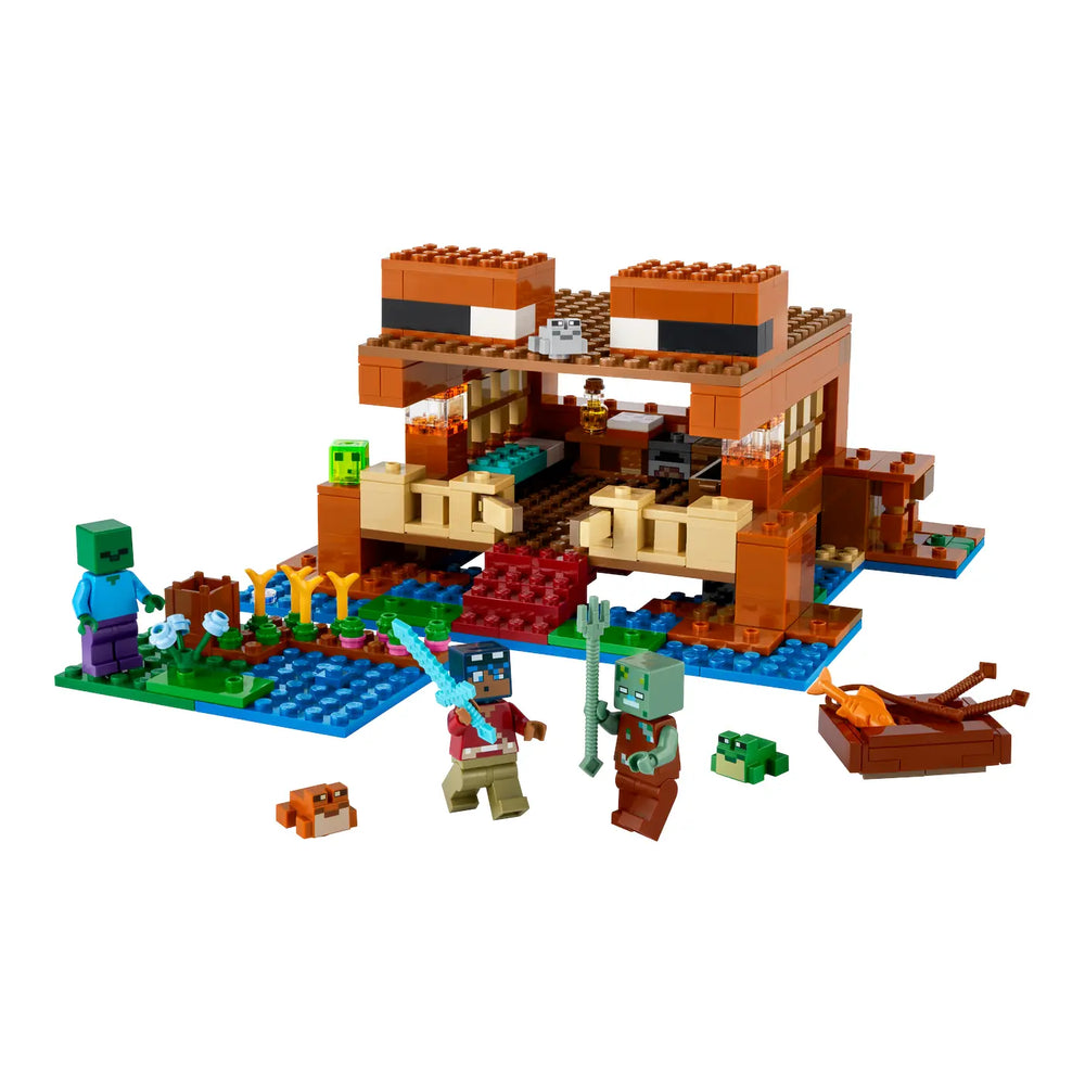 LEGO® Minecraft® 21256 Das Froschhaus Verpackung Vorderseite