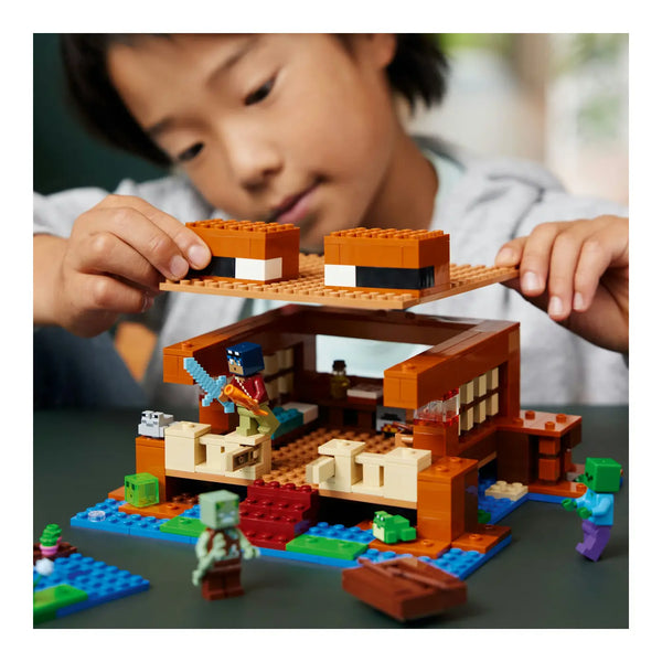 LEGO® Minecraft® 21256 Das Froschhaus Funktion