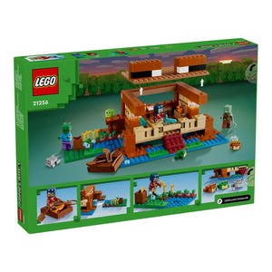 LEGO® Minecraft® 21256 Das Froschhaus Verpackung Rückseite