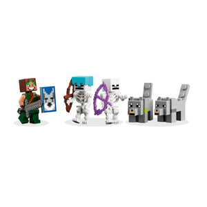 LEGO® Minecraft® 21261 Die Wolfsfestung Minifiguren