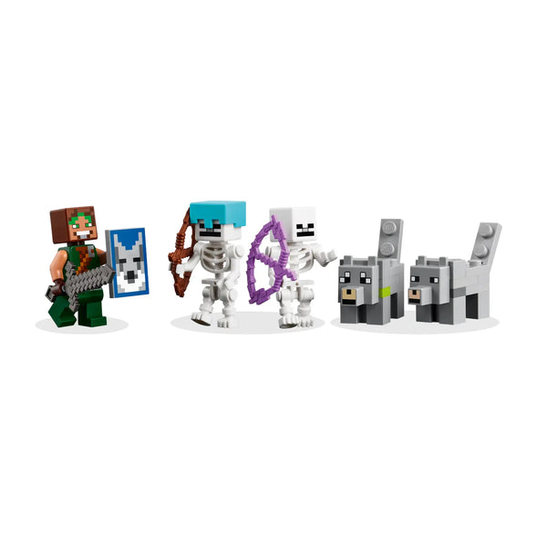 LEGO® Minecraft® 21261 Die Wolfsfestung Minifiguren