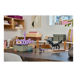 LEGO® Minecraft® 21264 Der Enderdrache und das Endschiff auf Tisch