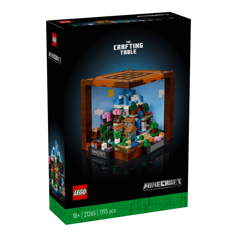 LEGO® Minecraft® 21265  Die Werkbank Verpackung Vorderseite