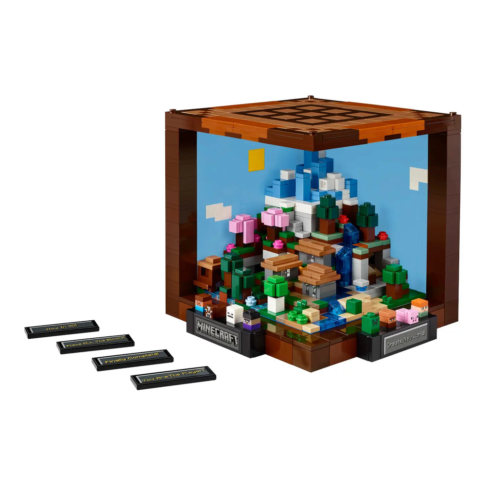 LEGO® Minecraft® 21265  Die Werkbank Verpackung Vorderseite