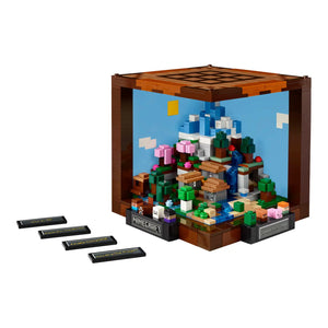LEGO® Minecraft® 21265  Die Werkbank aufgebaut