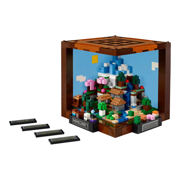 LEGO® Minecraft® 21265  Die Werkbank aufgebaut