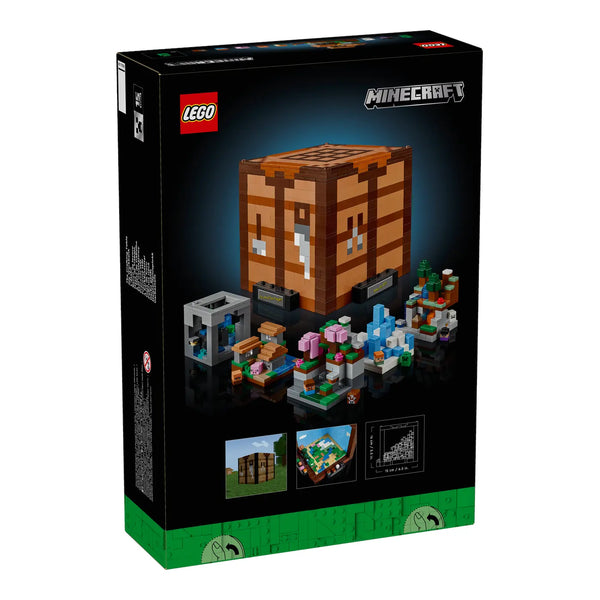 LEGO® Minecraft® 21265  Die Werkbank Verpackung Rückseite