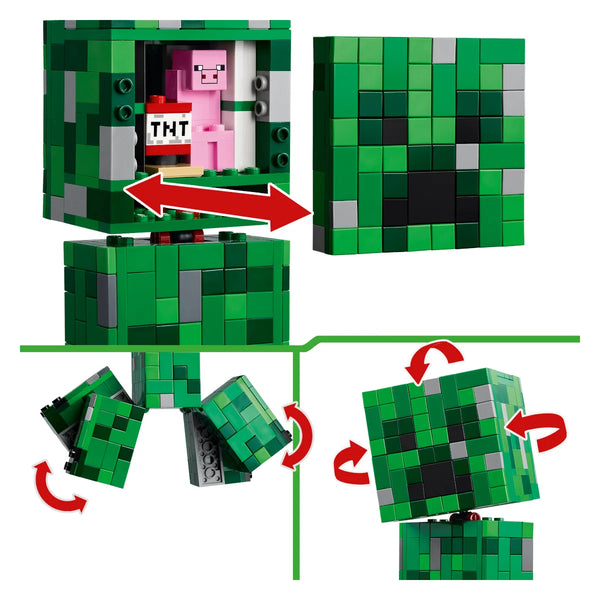  LEGO® Minecraft® 21276 Der Creeper™ Funktionen