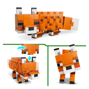 LEGO® Minecraft® 21588 Der Fuchs Funktionen