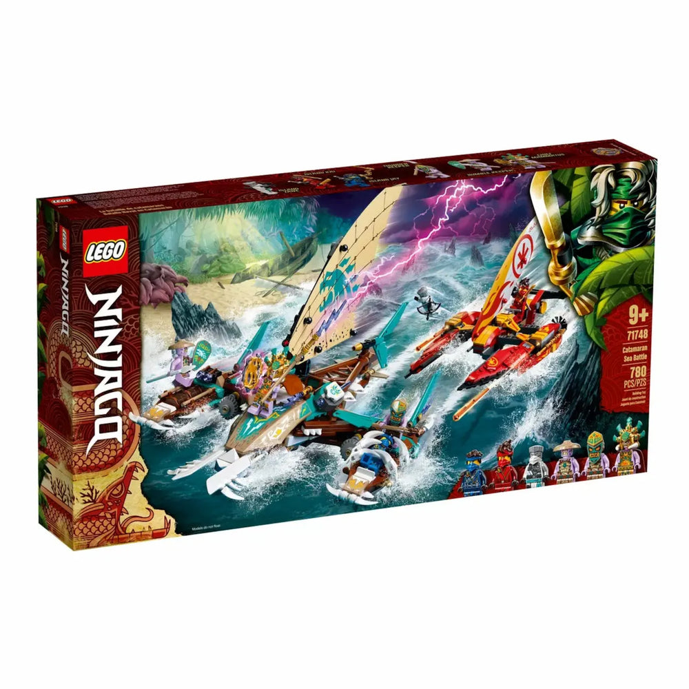 LEGO® NINJAGO® 71748 Duell der Katamarane