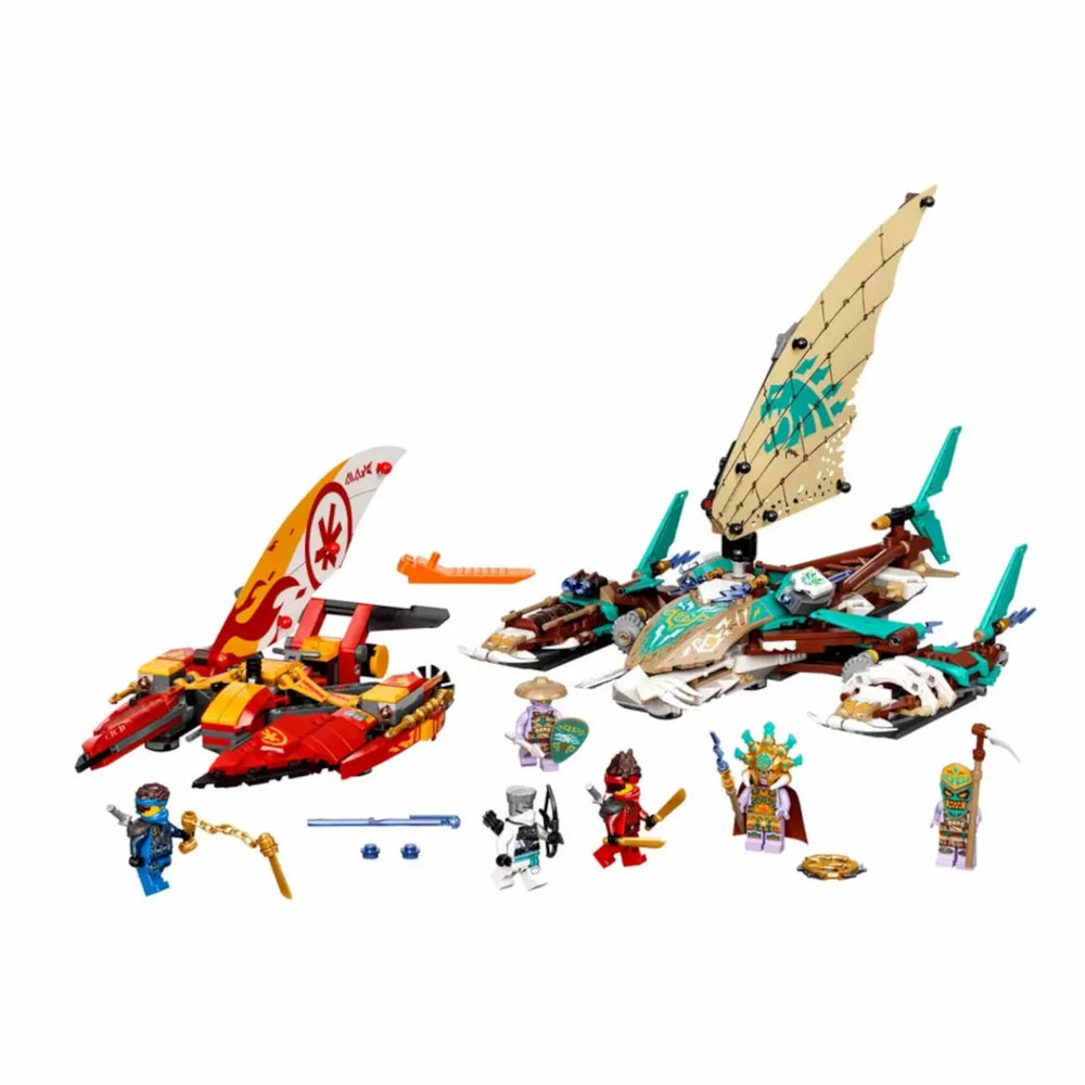 LEGO® NINJAGO® 71748 Duell der Katamarane