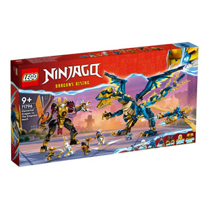 LEGO® NINJAGO® 71796 Kaiserliches Mech-Duell gegen den Elementardrachen Verpackung Vorderseite