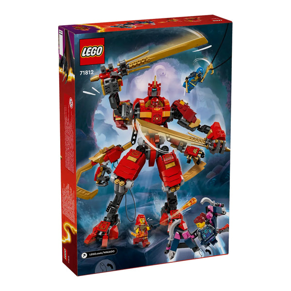 LEGO® NINJAGO® 71812 Kais Ninja-Kletter-Mech Verpackung Rückseite