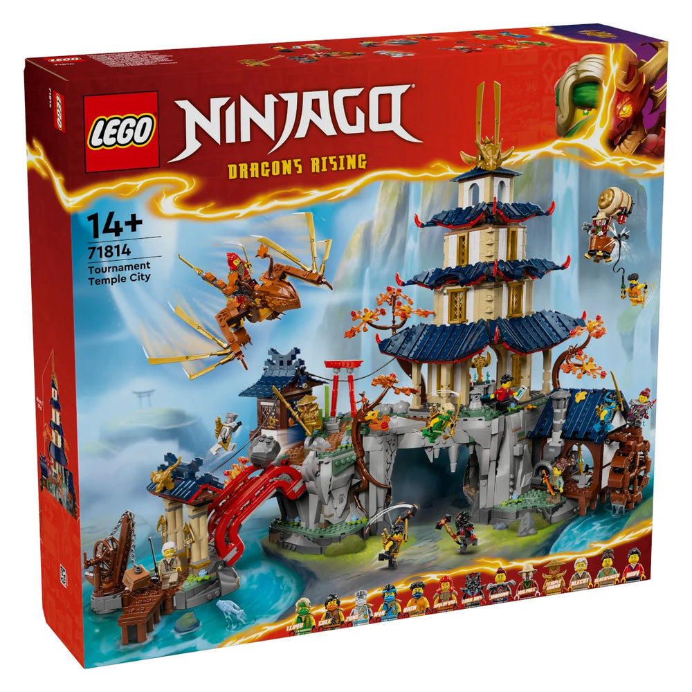LEGO® NINJAGO® 71814 Turnier-Tempelstadt Set