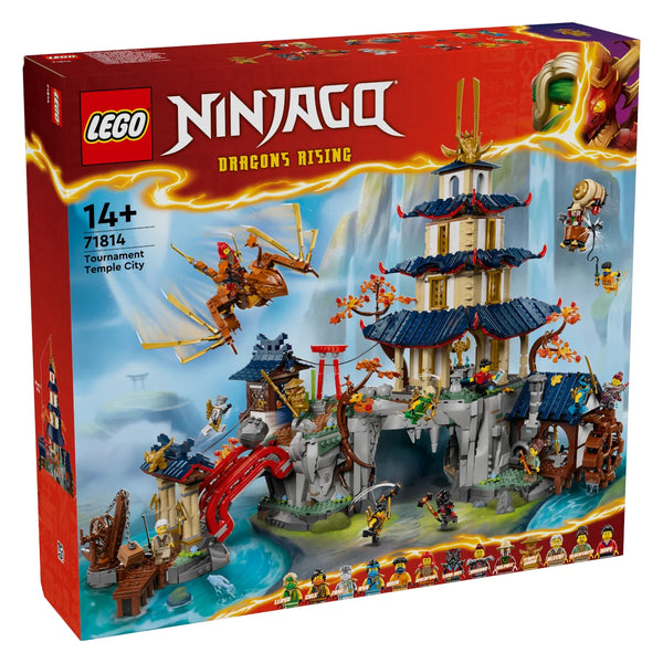 LEGO® NINJAGO® 71814 Turnier-Tempelstadt Set