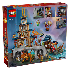 LEGO® NINJAGO® 71814 Turnier-Tempelstadt Set Rückseite
